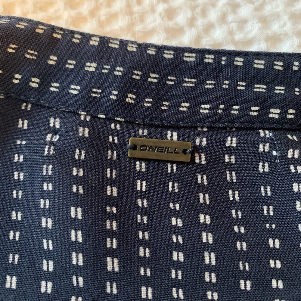 O’Neill blue tie top